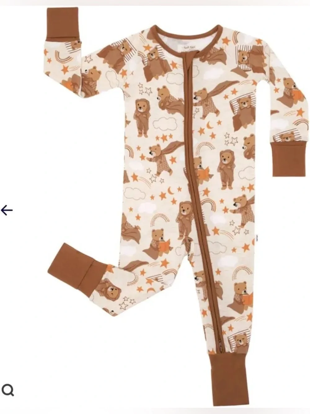 LITTLE SLEEPIES | “Beary Sleepy” Zippy